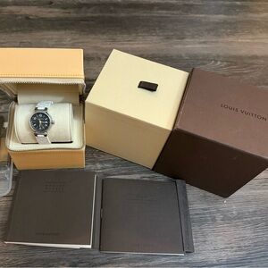 Louis Vuitton Tambourine Authentic Swiss-Made Luxury Watch